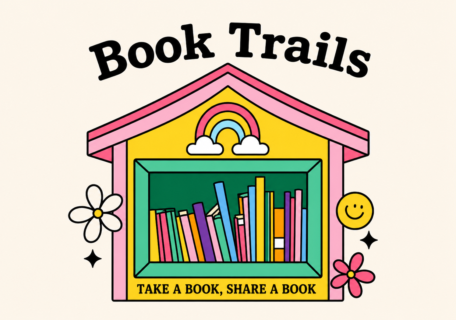 Book Trails β take a book, share a book
